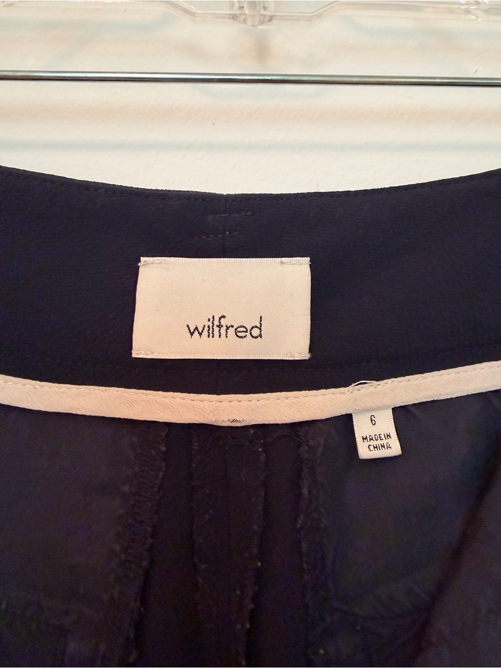Aritzia Wilfred Navy Dress Pants